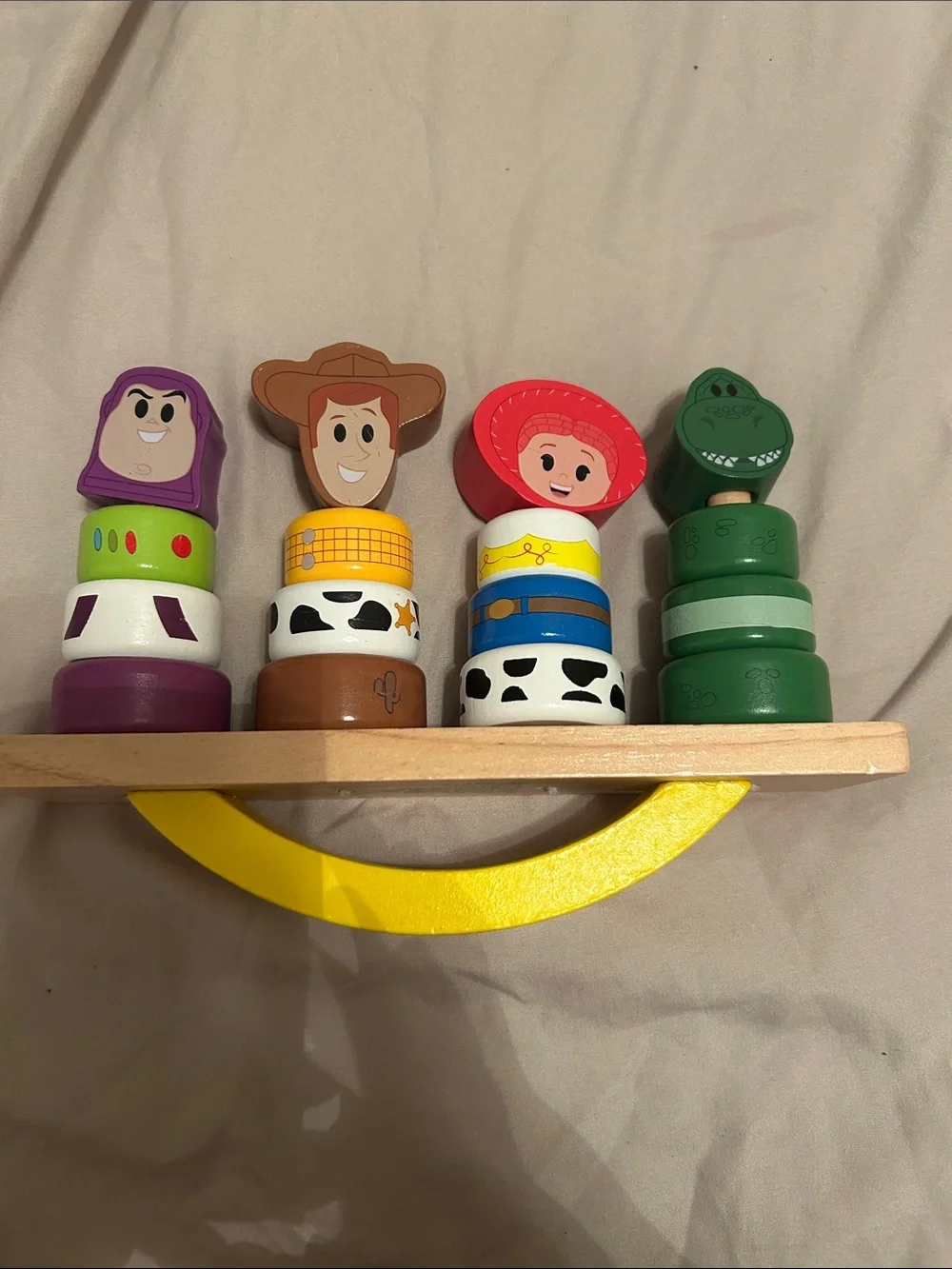 Wooden Stacking Balance Toy - Multicolor Kids Playset